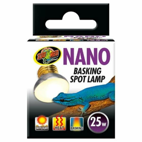 Zoo Med Laboratories 25 watt Nano Basking Spot Lamp 976903